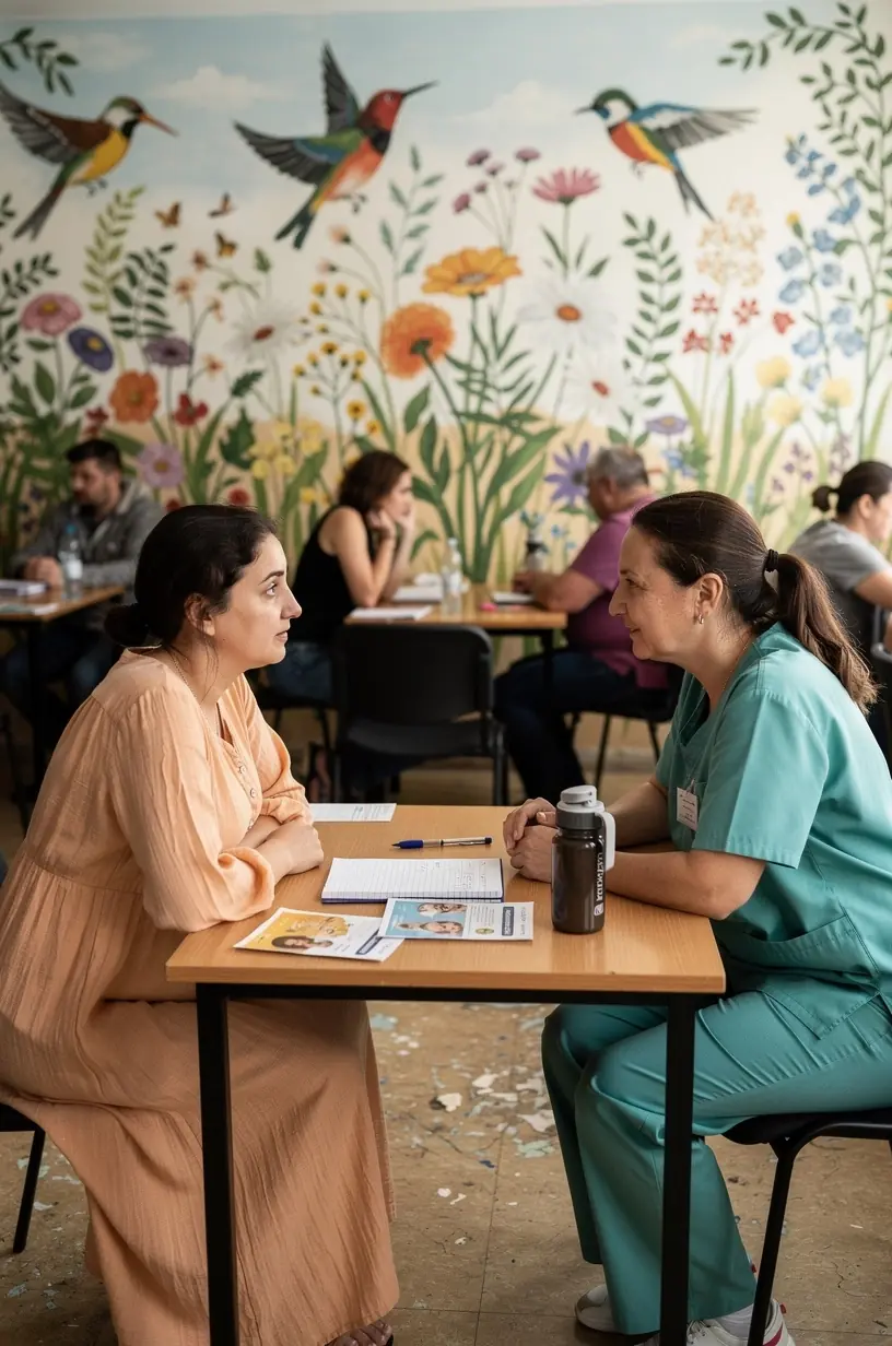 Harta interactivă a regiunilor din România evidențiind punctele de interes și resurse locale importante.